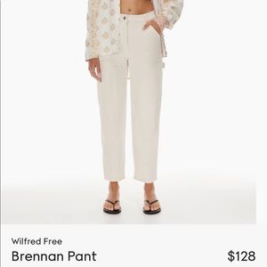 Aritzia - Wilfred Free Brennan pants $100 size 4